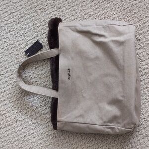 Gently worn Espirit reversible top handle bag